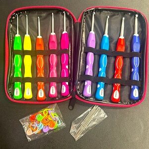 9 pcs Crochet hooks set